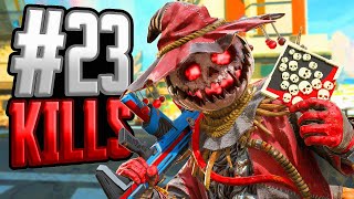 AMAZING Bloodhound 23 KILLS and 4700 Damage Apex Legends Gameplay Season 20 [upl. by Caassi]