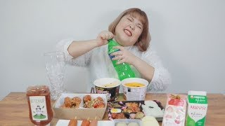 Yang soo bin편의점 음식 뿌셔뿌셔 korea Convenience store food [upl. by Llertac]