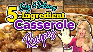 Unbelievable 5INGREDIENT CASSEROLE RECIPES that will Blow Your Mind  AMAZINGLY EASY Casseroles [upl. by Akemehs703]