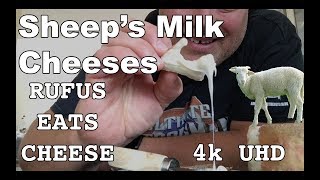 Sheeps Milk Cheeses  Feta Ossau Iraty Pecorino La Retorta  Episode 1  Rufus Eats Cheese [upl. by Akcimehs]