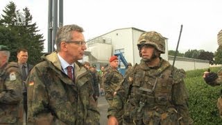 Ministerbesuch beim Jägerregiment 1 [upl. by Nonregla]