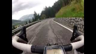 Rennrad Abfahrt Jaufenpass Gopro HD Hero 2 [upl. by Leonor]