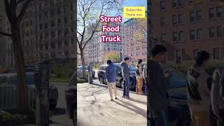 Costeffective takeout foodStreet food truckIn front of Columbia University New York City [upl. by Oludoet]