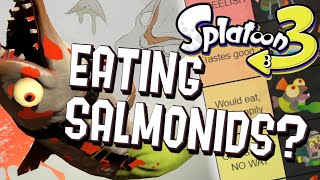 Would I Eat the Salmonids Tier List  Splatoon 3 Salmon Run [upl. by Asenej]