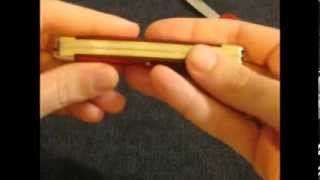 Traditional pocket knife review Queen Cutlery large Stockman [upl. by Kama]