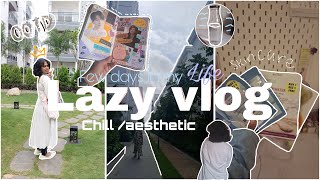 LAZY VLOG  1st prof exams done ootd👗 homefood🍲skincare🧼 kdrama💁‍♀️workout 🏋‍♂️ [upl. by Mariska]