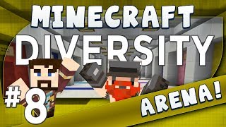 Minecraft Diversity 8 Get To The Ladder Arena [upl. by Nrublim]