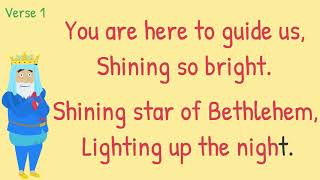 Nativity Song  Shing Star of Bethlehem  Nativity Play for School  Nativity Play  Star [upl. by Elfie]