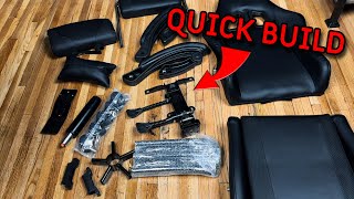 Shahoo Gaming Chair  Assembly amp Review [upl. by Lorrac]