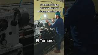 Torneros tornocnc torno mecanicaindustrial [upl. by Yob296]