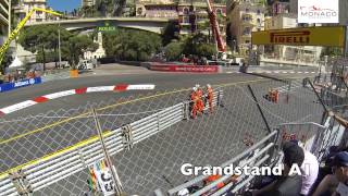 Grandstand A1  MonacoGrandPrixcom [upl. by O'Dell914]