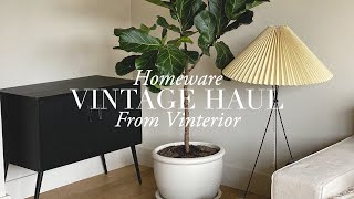 AD Vintage Homeware Haul from Vinterior [upl. by Severin]