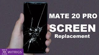 HUAWEI Mate 20 Pro Screen Replacement  Screen repair Guide [upl. by Ahtilat187]