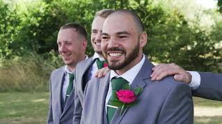 Reigate Golf Club in Surrey  Wedding Video  Videographer [upl. by Denison]