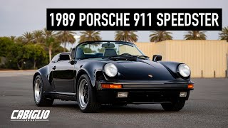 1989 Porsche 911 Speedster  Walk Around and Drive [upl. by Morganica]