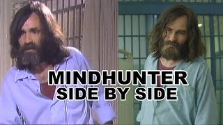 Mindhunter Season 2  Charles Manson Interview  60 Minutes Australia  Side By Side [upl. by Enellek]