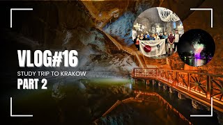 Vlog16 Study Trip to Krakow Part 2  Wieliczka Salt Mine  Dragon Festival  Poland [upl. by Felipe47]