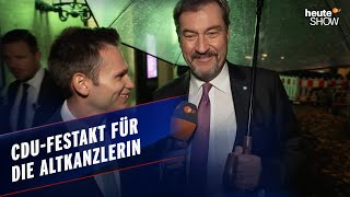 Merkel feiert ihren 70ten – und Fabian Köster muss draußen bleiben  heuteshow vom 27092024 [upl. by Iain632]