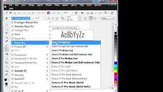 CorelDRAW Graphics Suite X64 Update  Improved Font list [upl. by Goar]