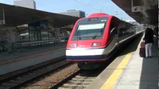 Alfa Pendular High Speed Train  Porto Station Portugal 🚄 [upl. by Inness803]