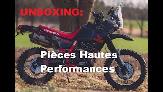 Honda NX 650 Dominator Unboxing des Pièces [upl. by Amend]