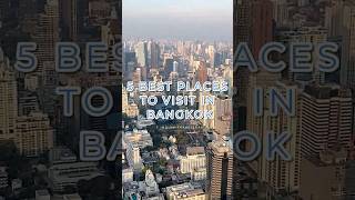 5 Best Places To Visit In Bangkok  3it travel friends indiantraveller bangkok csk thailand [upl. by Fraya]