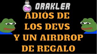 ¡ORAKLER SE DESPIDE Y TE DA UN AIRDROP DE REGALO [upl. by Kcirddes600]