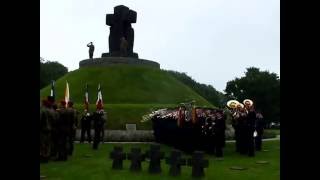 06062016 La Cambe German war cemetery [upl. by Htinek]