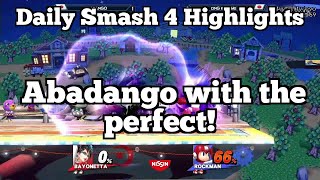 Daily Smash 4 Highlights Abadango with the perfect [upl. by Enair]