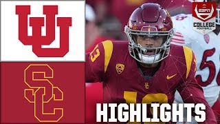 Utah Utes vs USC Trojans  Full Game Highlights [upl. by Allesig]