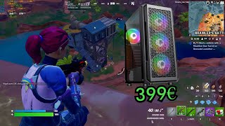 Test du Radiance Gaming PC RX 580 RGB sur Fortnite Xeon E5 2670V3 RX 580 8Go  1080p compétitif [upl. by Lebam]