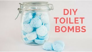 Como hacer pastillas efervescentes para inodoros limpios Toilet Bombs [upl. by Ahsiea]