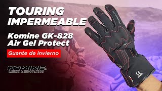 KOMINE GK 828 AIR GEL PROTECT  Guante de moto para invierno disponible en motomundicl [upl. by Cozza944]