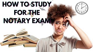 How To Study For The Notary Exam  Notary Public Exam California  Notary Public Exam Study Tips [upl. by Akenahs]