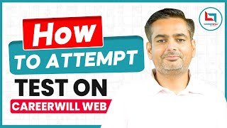 Careerwill Test Series New Channel  How to Attempt Test  Full Intro  CareerwillTestSeries [upl. by Eileek]