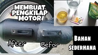 Kreatif  Cara membuat pengkilap bodi motor dengan bahan sederhana [upl. by Dearden830]