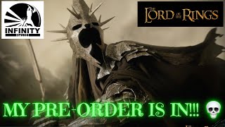 Infinity Studio  Witchking of Angmar  11 Scale Bust  My Preorder is IN lotr witchking [upl. by Nwahshar]