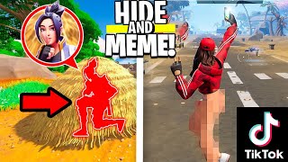 Nicht Lachen in Hide and Memes Fortnite [upl. by Lertnek]