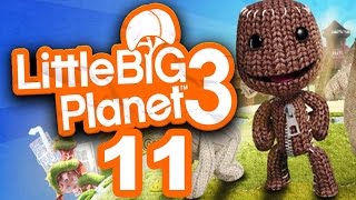 Little Big Planet 3 Walkthrough Part 11  No Commentary Gameplay [upl. by Emeline]