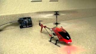 Arduino control for SYMA S107G helicopter [upl. by Rockafellow226]