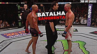 A luta MAIS BRUTAL da história do UFC [upl. by Jarrett]