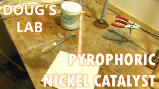 Pyrophoric Nickel Hydrogenation Catalyst  Nickel Oxalate Preparation [upl. by Hareema331]