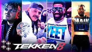 Jey Uso amp Dominik Mysterio become PLAYABLE in TEKKEN 8 modded gameplay [upl. by Daraj]