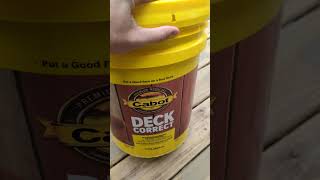 Dont Replace Your Deck Cabot Deck Restoration [upl. by Ahsekyt341]