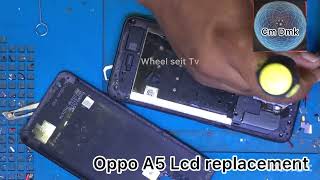 Oppo A5 2020 model Lcd replacement [upl. by Oiredised731]