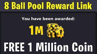 8 Ball Pool One Million Coins Hack 2024 free 8ballpool [upl. by Ines]