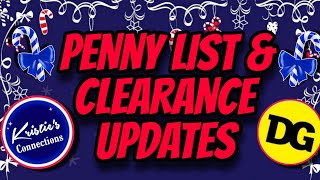 121024 DOLLAR GENERAL PENNY LIST amp CLEARANCE UPDATE INFO [upl. by Crescen]