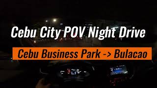 POV Night Drive Cebu City  Montero Sport GLX 2022 [upl. by Eeliak]