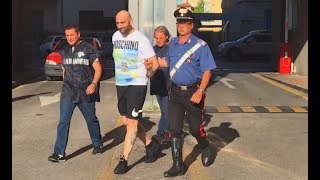 Napoli  quotGenny la Carognaquot arrestato per traffico di droga 170717 [upl. by Ydollem161]