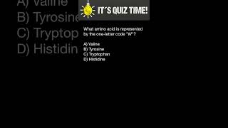 Amino acidss one letter code quiz  8 [upl. by Orazio]